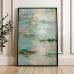 Abstract 1811 Canvas Art 60 x 40 cm / Black