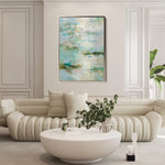Abstract 1811 Canvas Art 60 x 40 cm / Black
