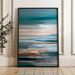 Abstract 1812 Canvas Art 60 x 40 cm / Black