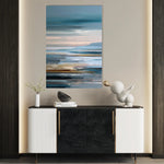 Abstract 1812 Canvas Art 60 x 40 cm / Black