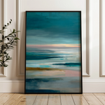 Abstract 1813 Canvas Art 60 x 40 cm / Black