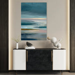 Abstract 1813 Canvas Art 60 x 40 cm / Black