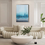 Abstract 1815 Canvas Art 60 x 40 cm / Black