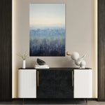 Abstract 1816 Canvas Art 60 x 40 cm / Black