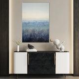 Abstract 1816 Canvas Art 60 x 40 cm / Black