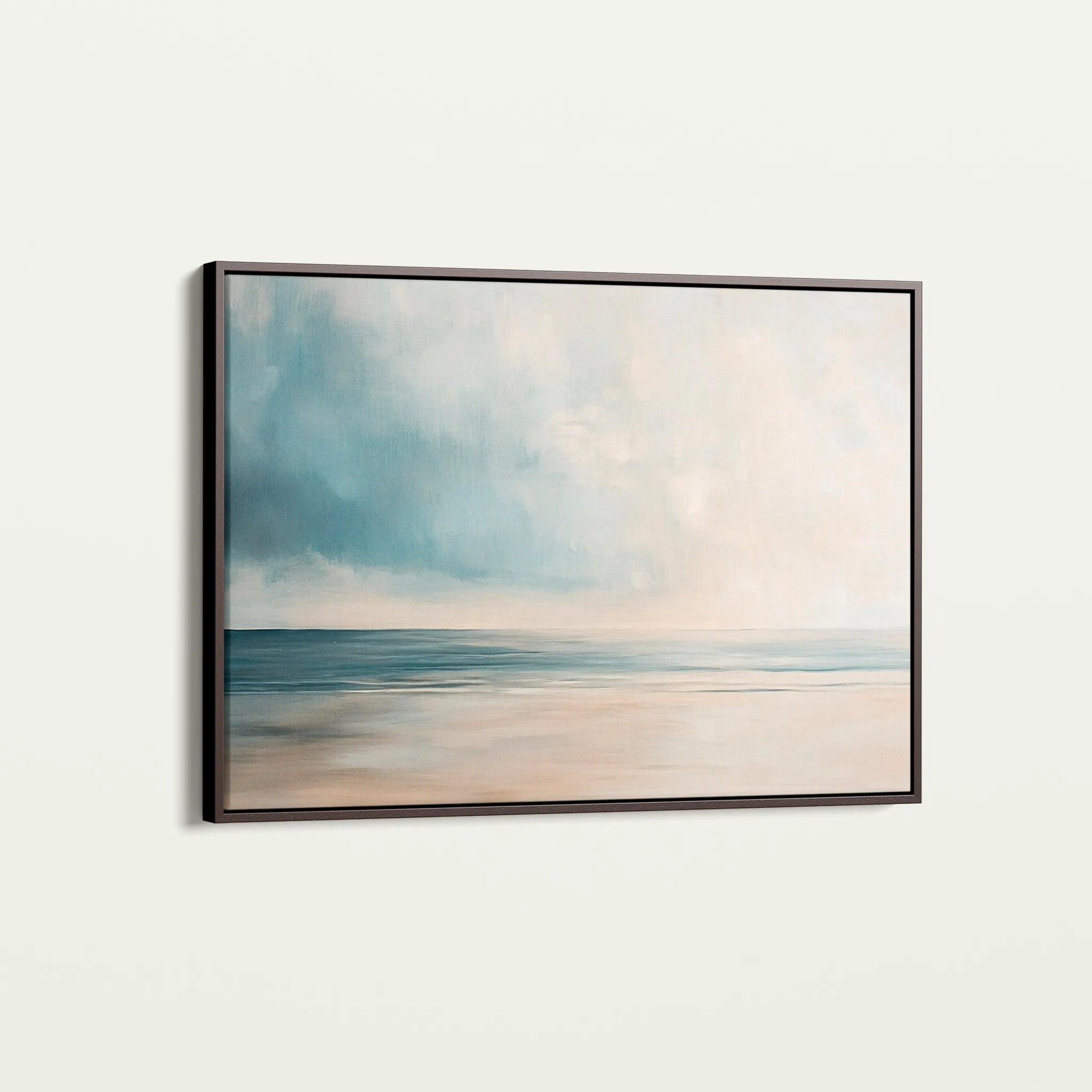 Abstract 1817 Canvas Art 60 x 40 cm / Black