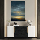 Abstract 1818 Canvas Art 60 x 40 cm / Black