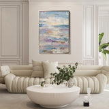 Abstract 1819 Canvas Art 60 x 40 cm / Black