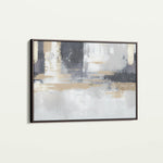 Abstract 182 Canvas Art 60 x 40 cm / Black