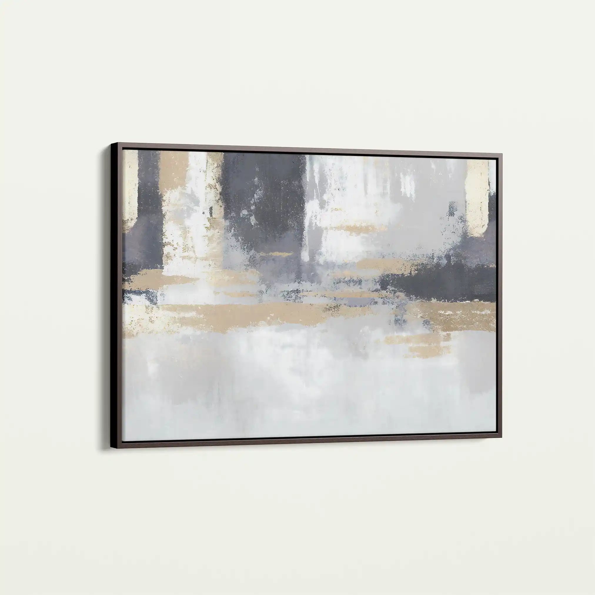 Abstract 182 Canvas Art 60 x 40 cm / Black