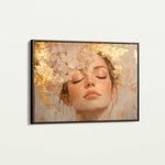 Portrait 182 Canvas Art 60 x 40 cm / Black