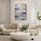 Abstract 1820 Canvas Art 60 x 40 cm / Black