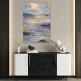 Abstract 1820 Canvas Art 60 x 40 cm / Black