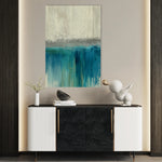 Abstract 1821 Canvas Art 60 x 40 cm / Black