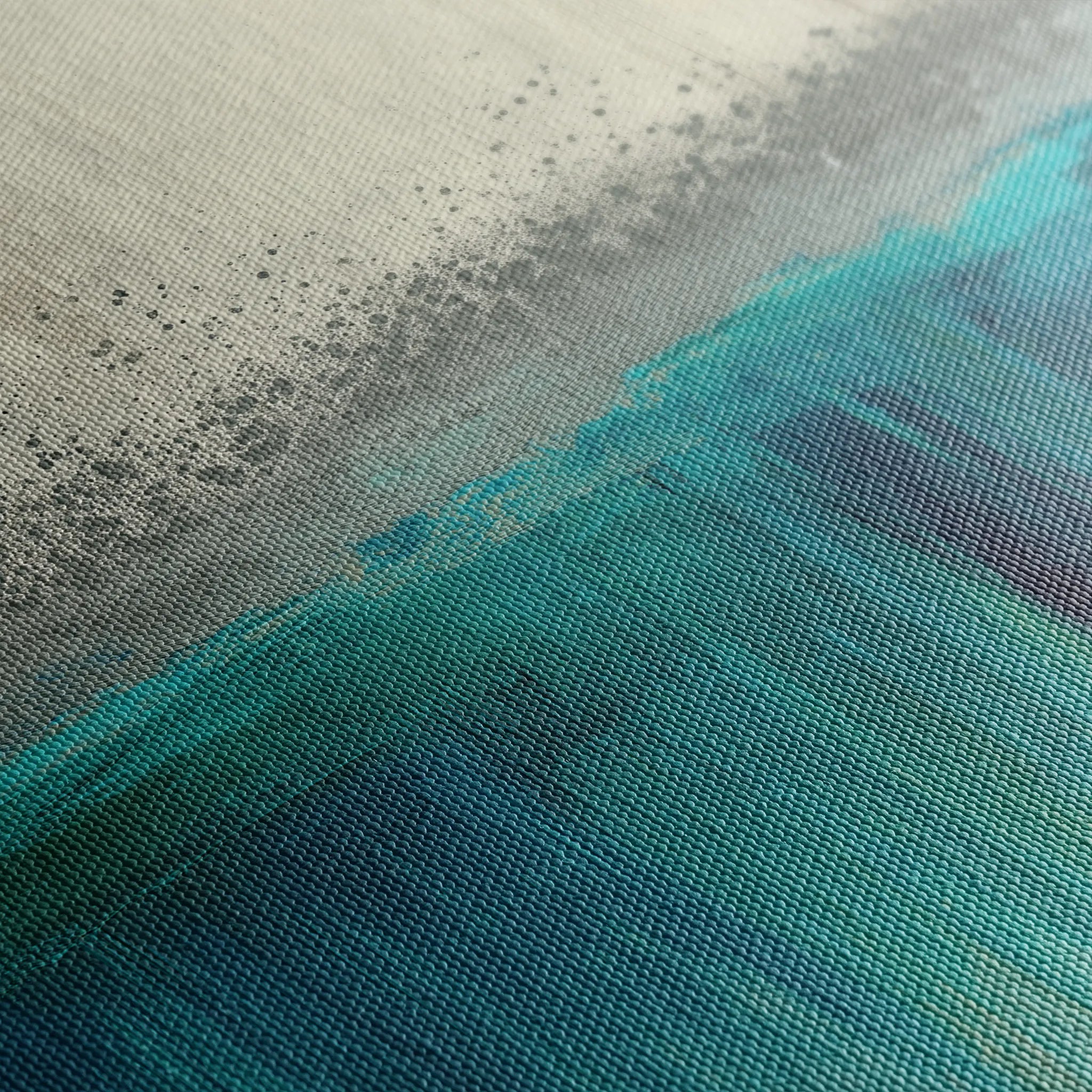 Abstract 1821 Canvas Art 60 x 40 cm / Black