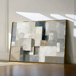 Abstract 1823 Canvas Art 60 x 40 cm / Black