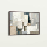 Abstract 1823 Canvas Art 60 x 40 cm / Black