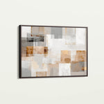 Abstract 1824 Canvas Art 60 x 40 cm / Black