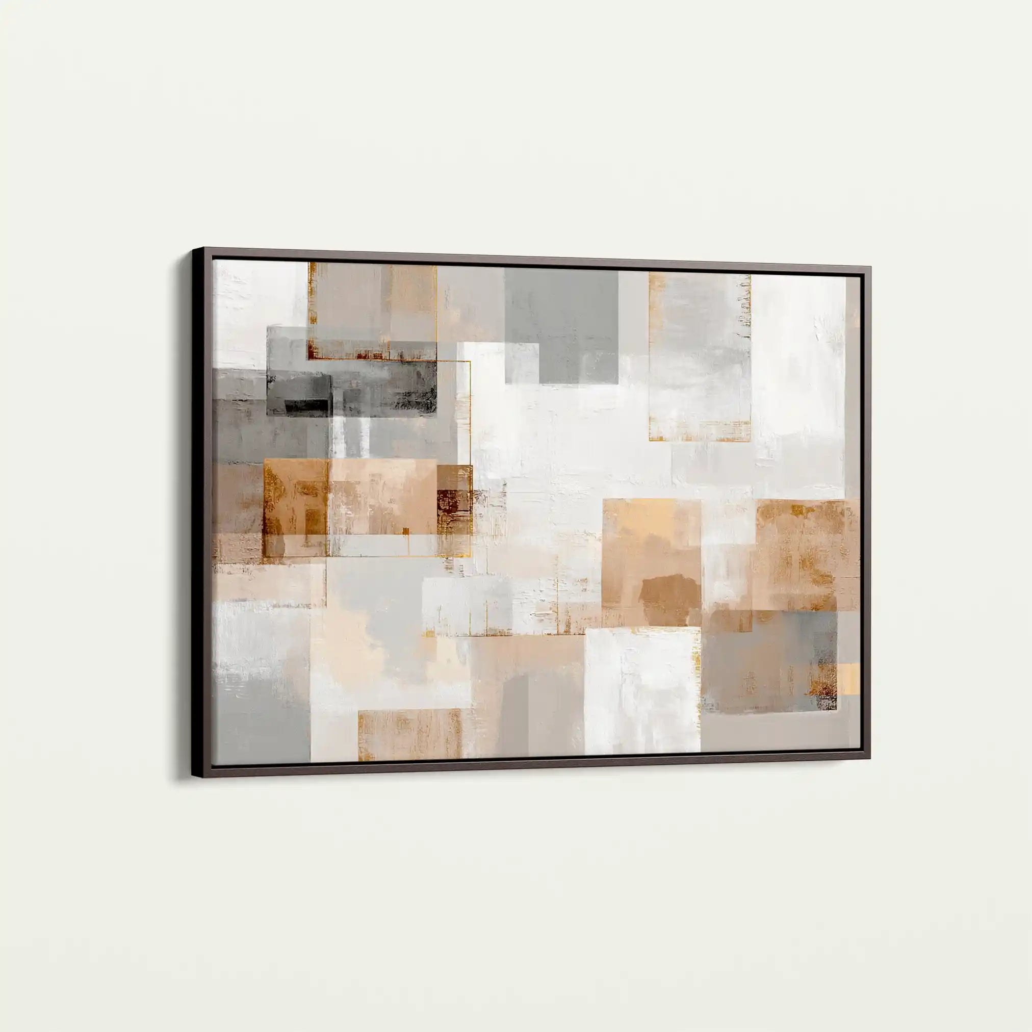 Abstract 1824 Canvas Art 60 x 40 cm / Black