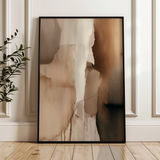 Abstract 1825 Canvas Art 60 x 40 cm / Black