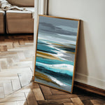 Abstract 1826 Canvas Art 60 x 40 cm / Black