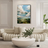 Abstract 1827 Canvas Art 60 x 40 cm / Black