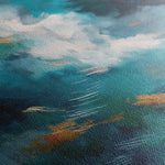 Abstract 1829 Canvas Art 60 x 40 cm / Black
