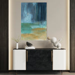Abstract 183 Canvas Art 60 x 40 cm / Black