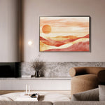 Boho 183 Canvas Art 60 x 40 cm / Black