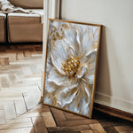 Floral 183 Canvas Art 60 x 40 cm / Black