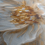 Floral 183 Canvas Art 60 x 40 cm / Black
