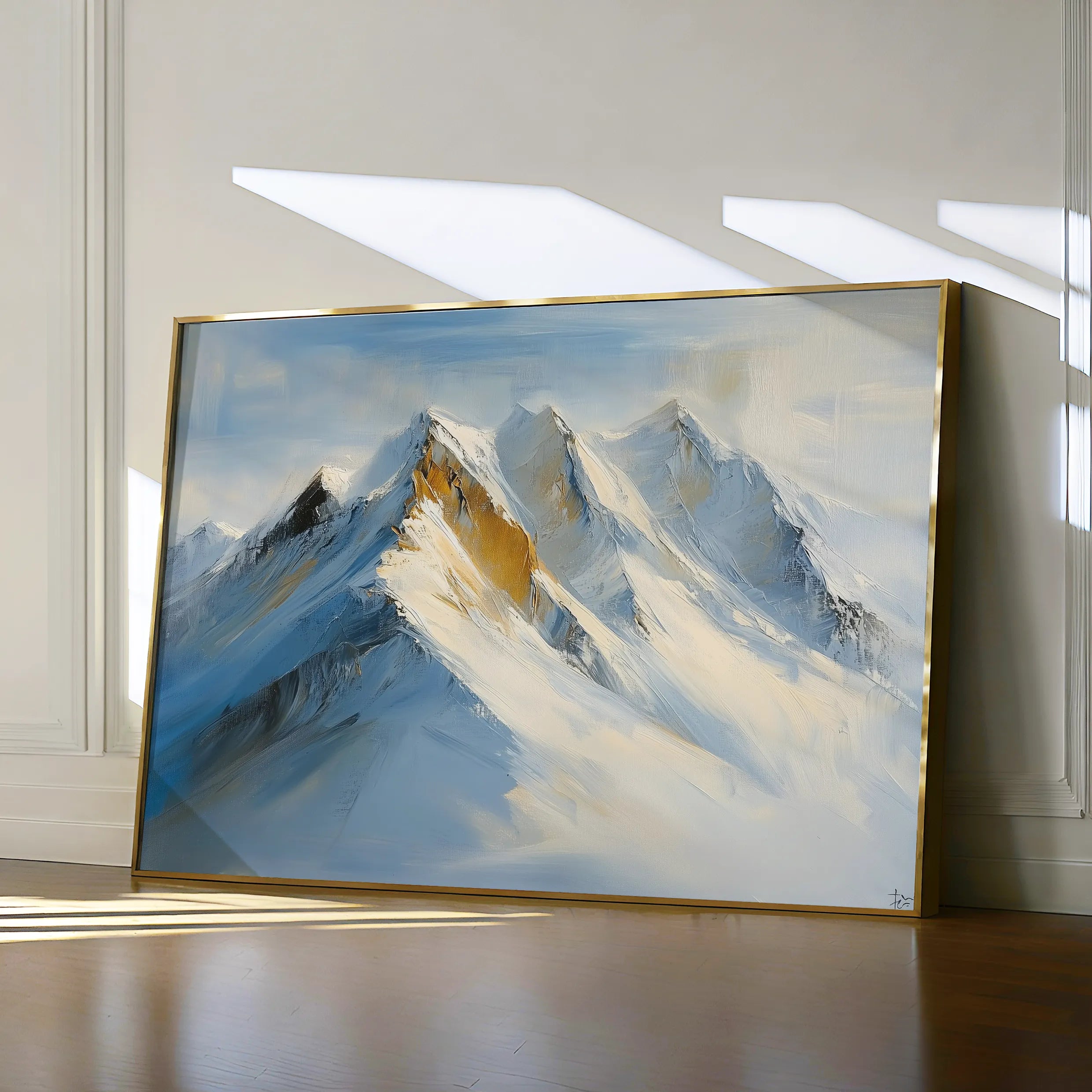 Landscape 183 Canvas Art 60 x 40 cm / Black
