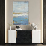 Abstract 1831 Canvas Art 60 x 40 cm / Black