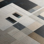 Abstract 1834 Canvas Art 60 x 40 cm / Black