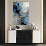 Abstract 1836 Canvas Art 60 x 40 cm / Black