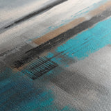 Abstract 1837 Canvas Art 60 x 40 cm / Black