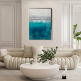 Abstract 1838 Canvas Art 60 x 40 cm / Black