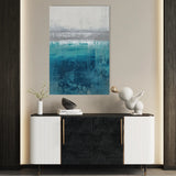 Abstract 1838 Canvas Art 60 x 40 cm / Black