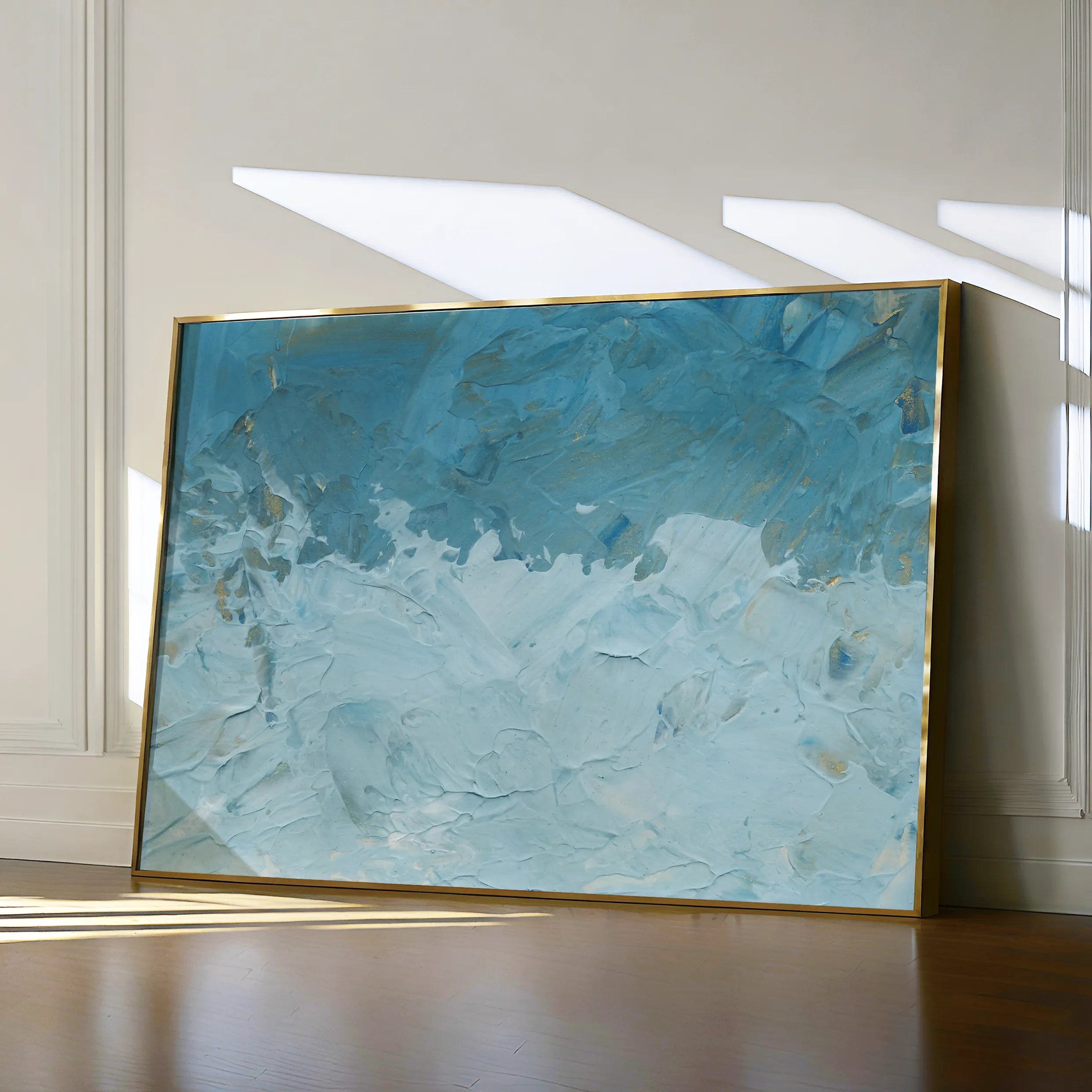 Abstract 184 Canvas Art 60 x 40 cm / Black
