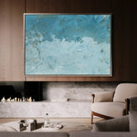 Abstract 184 Canvas Art 60 x 40 cm / Black