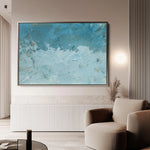 Abstract 184 Canvas Art 60 x 40 cm / Black