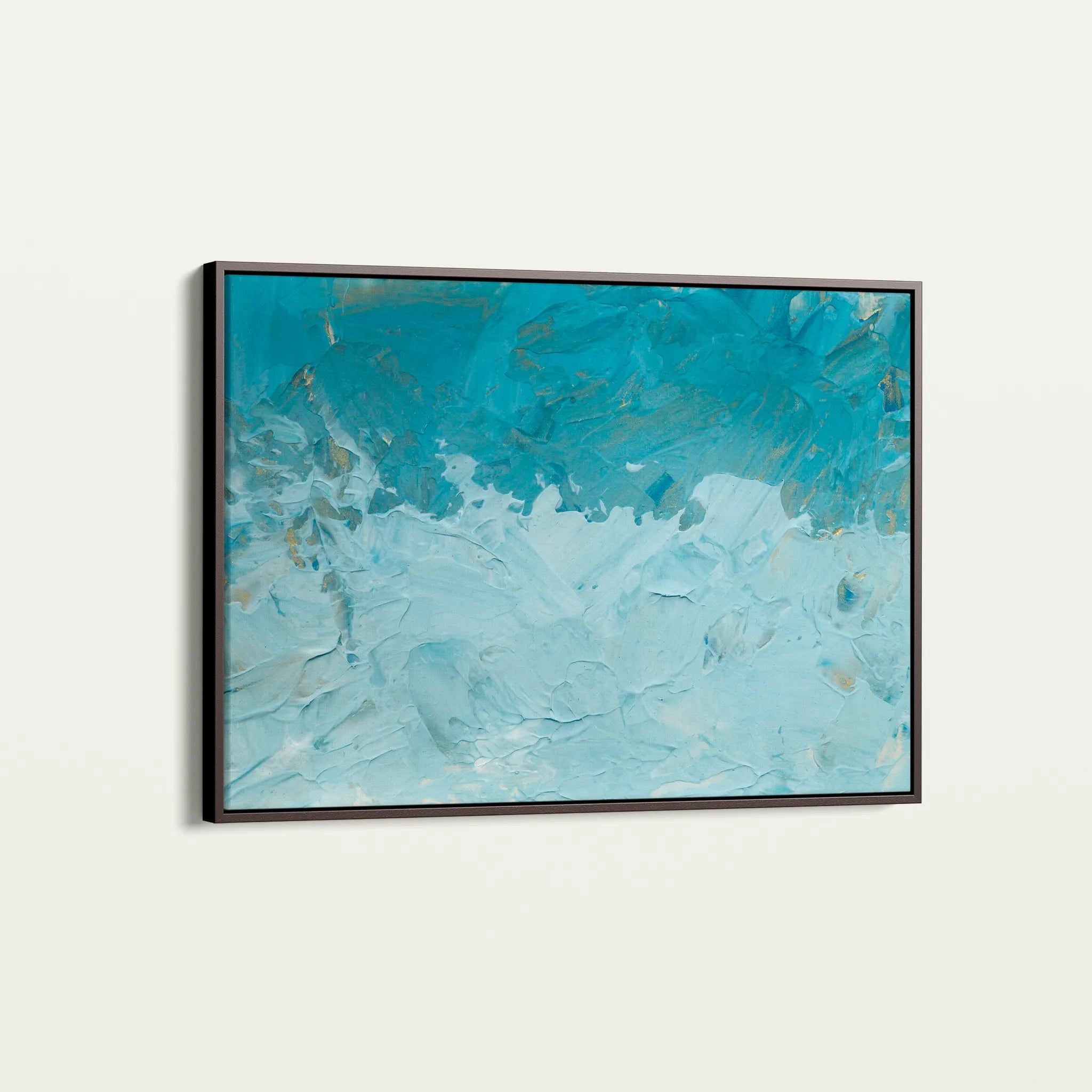 Abstract 184 Canvas Art 60 x 40 cm / Black