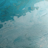 Abstract 184 Canvas Art 60 x 40 cm / Black
