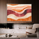 Boho 184 Canvas Art 60 x 40 cm / Black