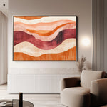 Boho 184 Canvas Art 60 x 40 cm / Black