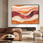 Boho 184 Canvas Art 60 x 40 cm / Black