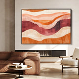 Boho 184 Canvas Art 60 x 40 cm / Black