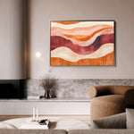 Boho 184 Canvas Art 60 x 40 cm / Black
