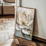 Floral 184 Canvas Art 60 x 40 cm / Black