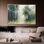 Landscape 184 Canvas Art 60 x 40 cm / Black